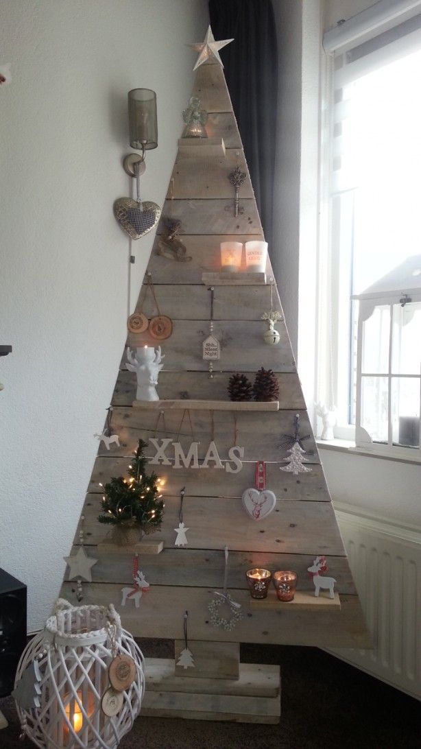 Albero Di Natale Con Pallet Idee Fai Da Te Molto Originali