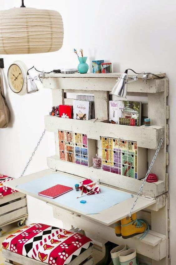 Scrivania Fai Da Te Con Pallet Idee Creative Da Scoprire