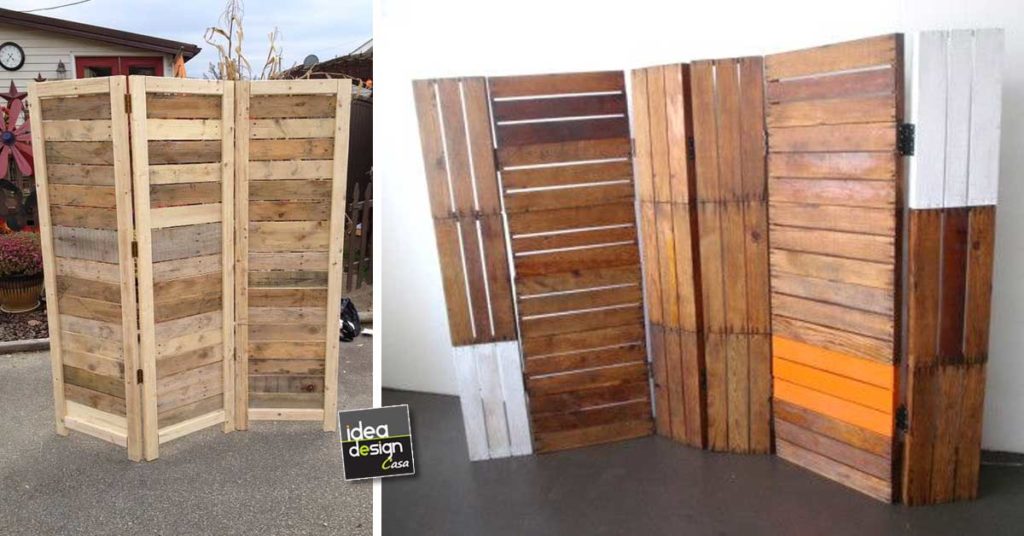 Separe Realizzati Con Pallet Idee Da Cui Trarre Ispirazione