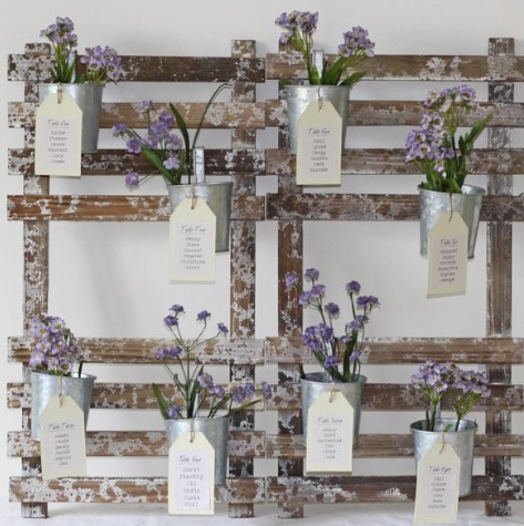 Tableau Matrimonio Fai Da Te Con Pallet Idee Da Sposare Ispiratevi