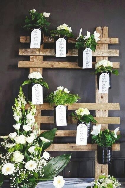 Tableau Matrimonio Fai Da Te Con Pallet Idee Da Sposare Ispiratevi