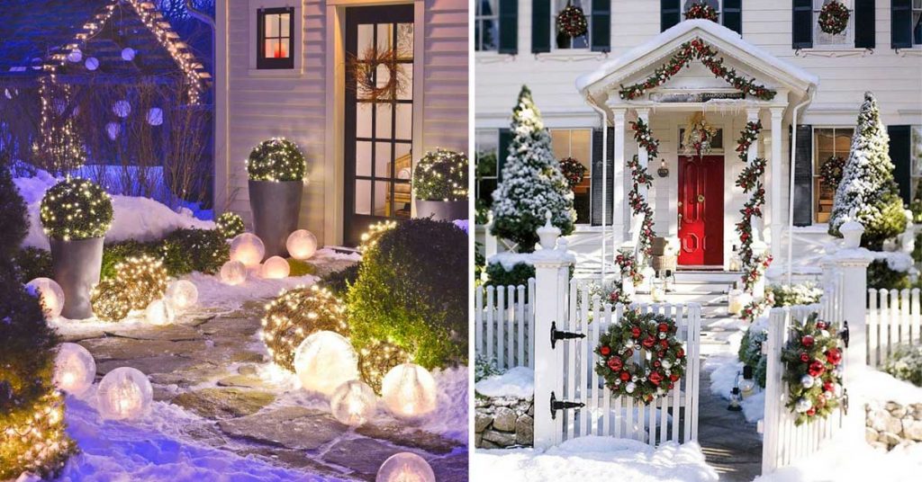 Decorare Il Giardino A Natale 15 Idee Da Cui Trarre Ispirazione