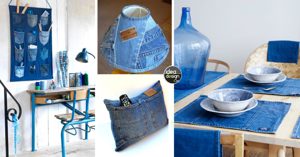 Riciclare Jeans Per Arredare Casa Idee Creative