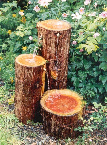 Fontane Da Giardino Fai Da Te.Fontane In Legno 15 Idee Per Una Fontanella Fai Da Te In Giardino