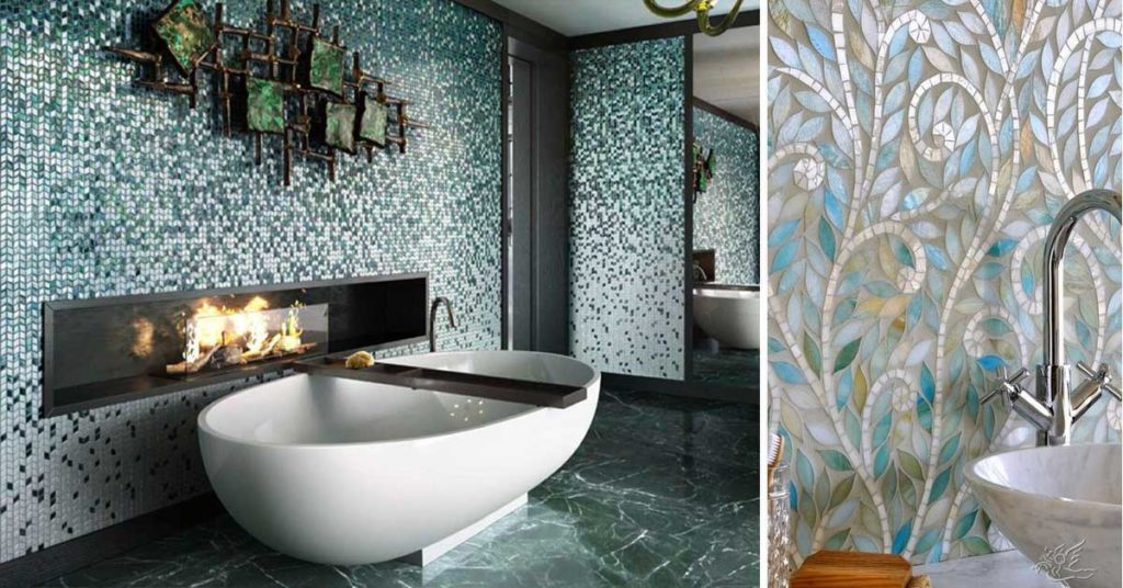 Bagno Con Doccia Mosaico.Mosaico In Bagno 15 Idee Bellissime A Cui Ispirarsi