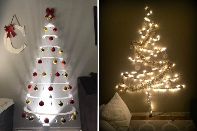 Realizzare Un Albero Di Luce Da Parete Per Festeggiare Il Natale Lasciatevi Incantare Da Queste